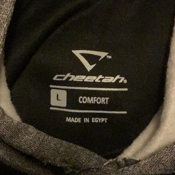 Men’s cheetah performance athletic pullover hoodie - Picture 4 of 5